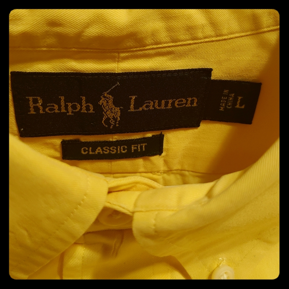 Mens Ralph Lauren Button Down